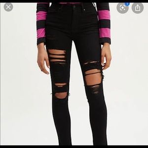 Levi’s 721 Black High Waisted Skinny Jeans